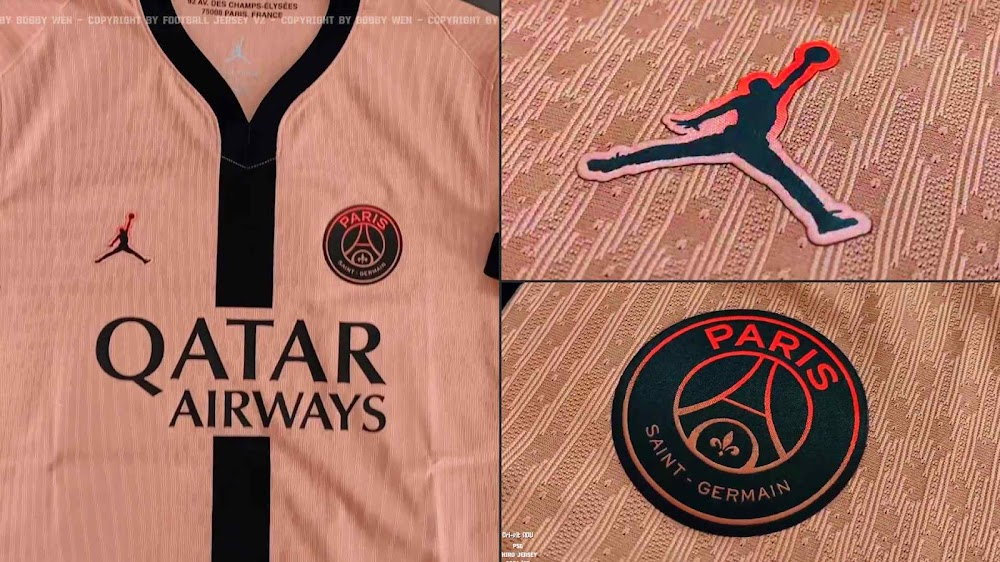 Exclusive First Look at the 24-25 Jordan PSG Third Kit