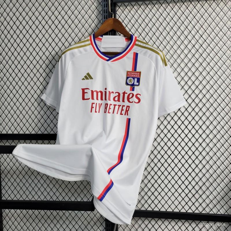 Olympique Lyonnais Lyon Kit Domicile 23-24 - Version Fan