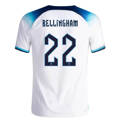 Maillot domicile BELLINGHAM 22 Angleterre Coupe du monde 2022