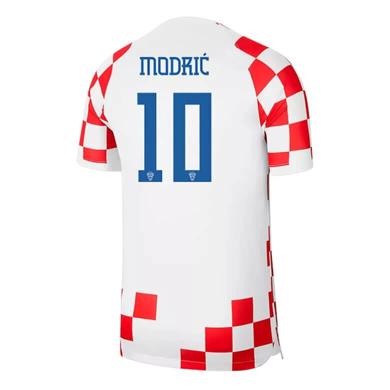 Maillot MODRIĆ 10 Croatie Domicile Coupe du Monde 2022