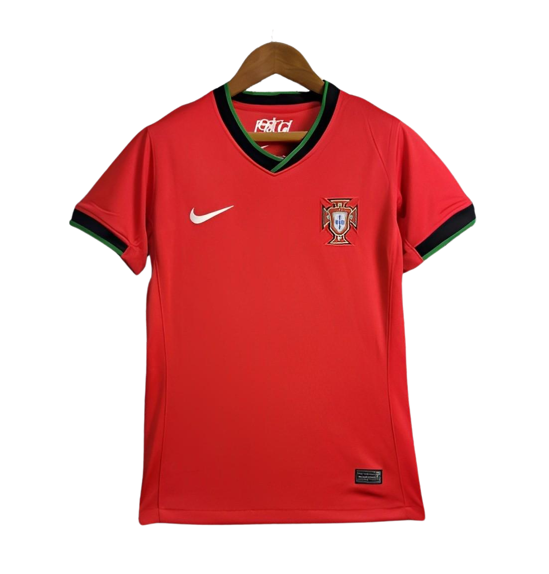 Camiseta local de Portugal para la Eurocopa 2024 para mujer (versión para aficionados)