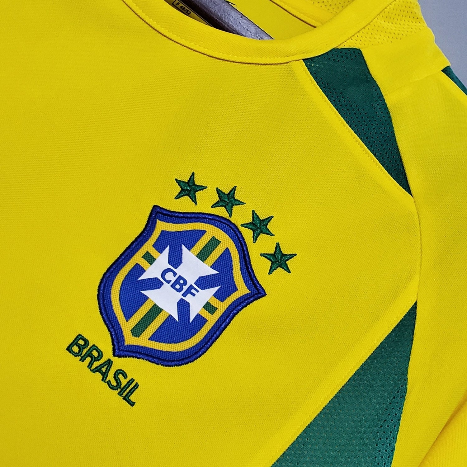 Camiseta retro de local de Brasil 2002 