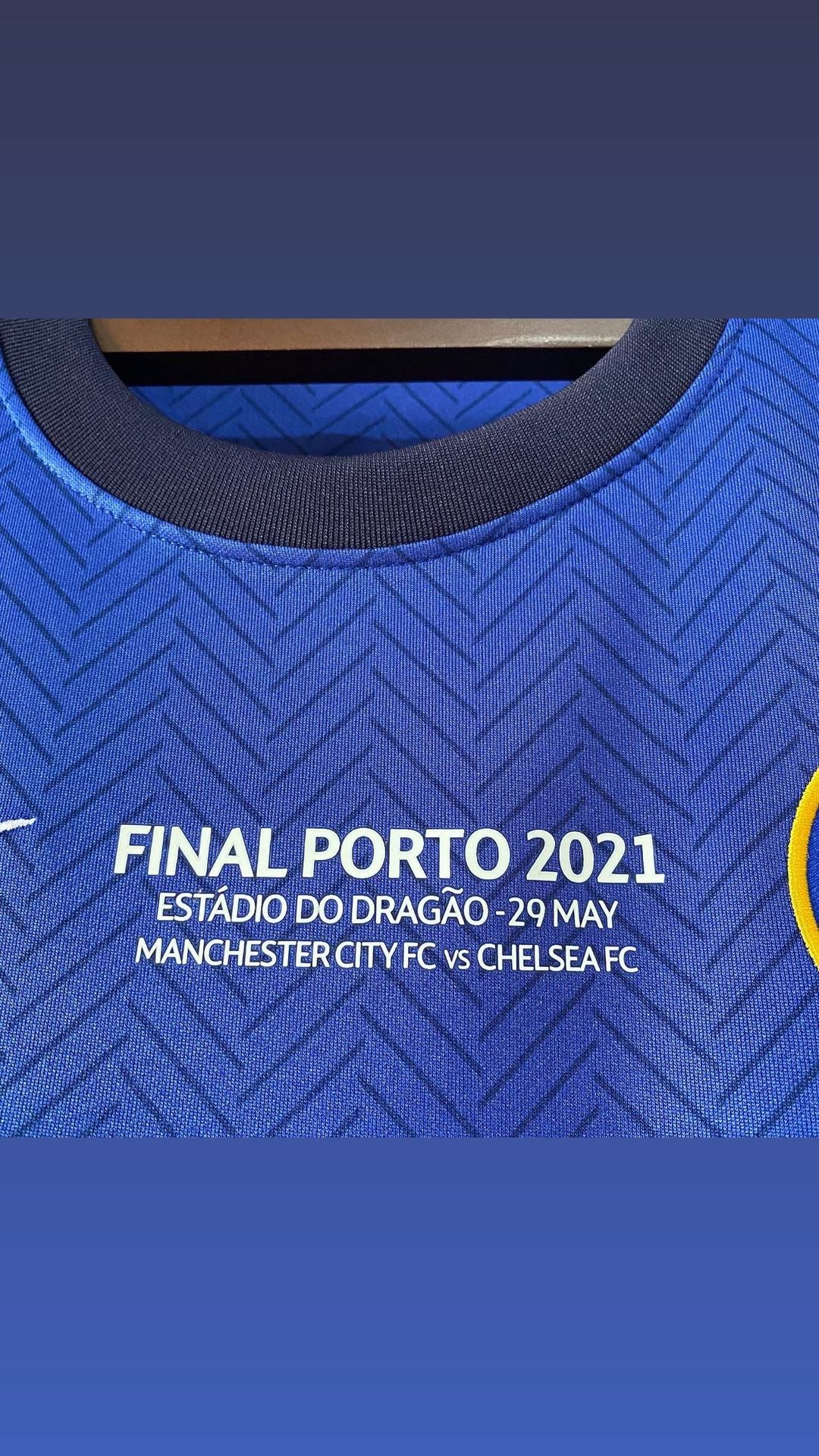 Kit de la final de local del Chelsea 2021-2022