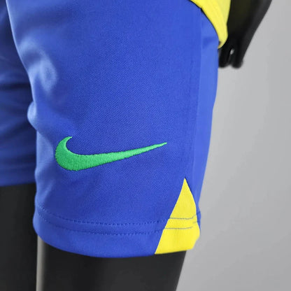 Conjunto de fútbol local de la Copa Mundial de Brasil 2022 (camiseta + pantalones cortos)