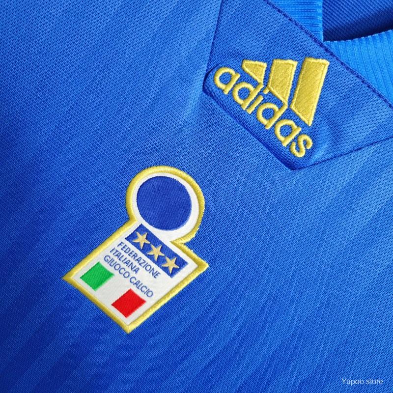 Kit de broderie avec logo bleu Italie 2023 - Version pour supporters 