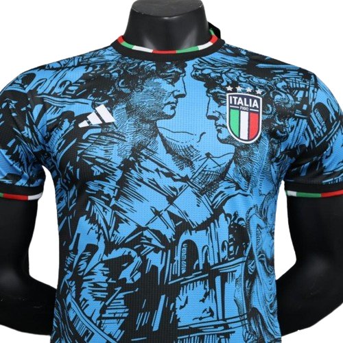 Maillot Italie Spécial Bleu Noir 2023 - Version Joueur