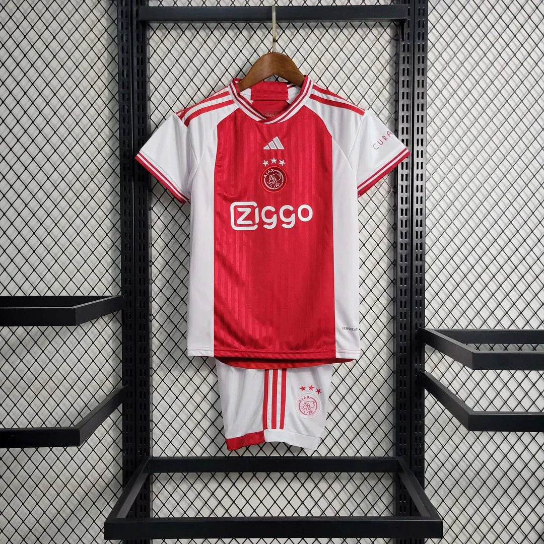 Ensemble de football à domicile Ajax 2023/2024 (maillot + short)