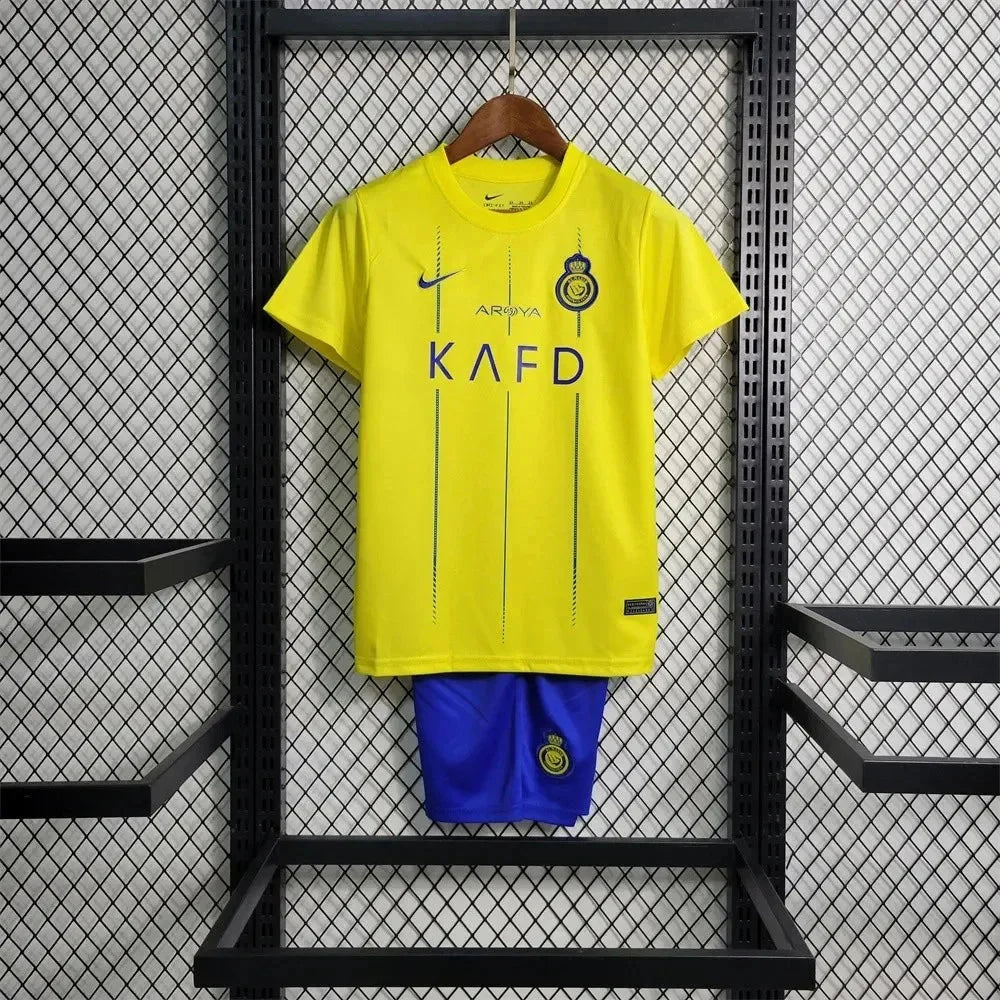 Ensemble de football Al-Nassr Home 2023/2024 (maillot + short)