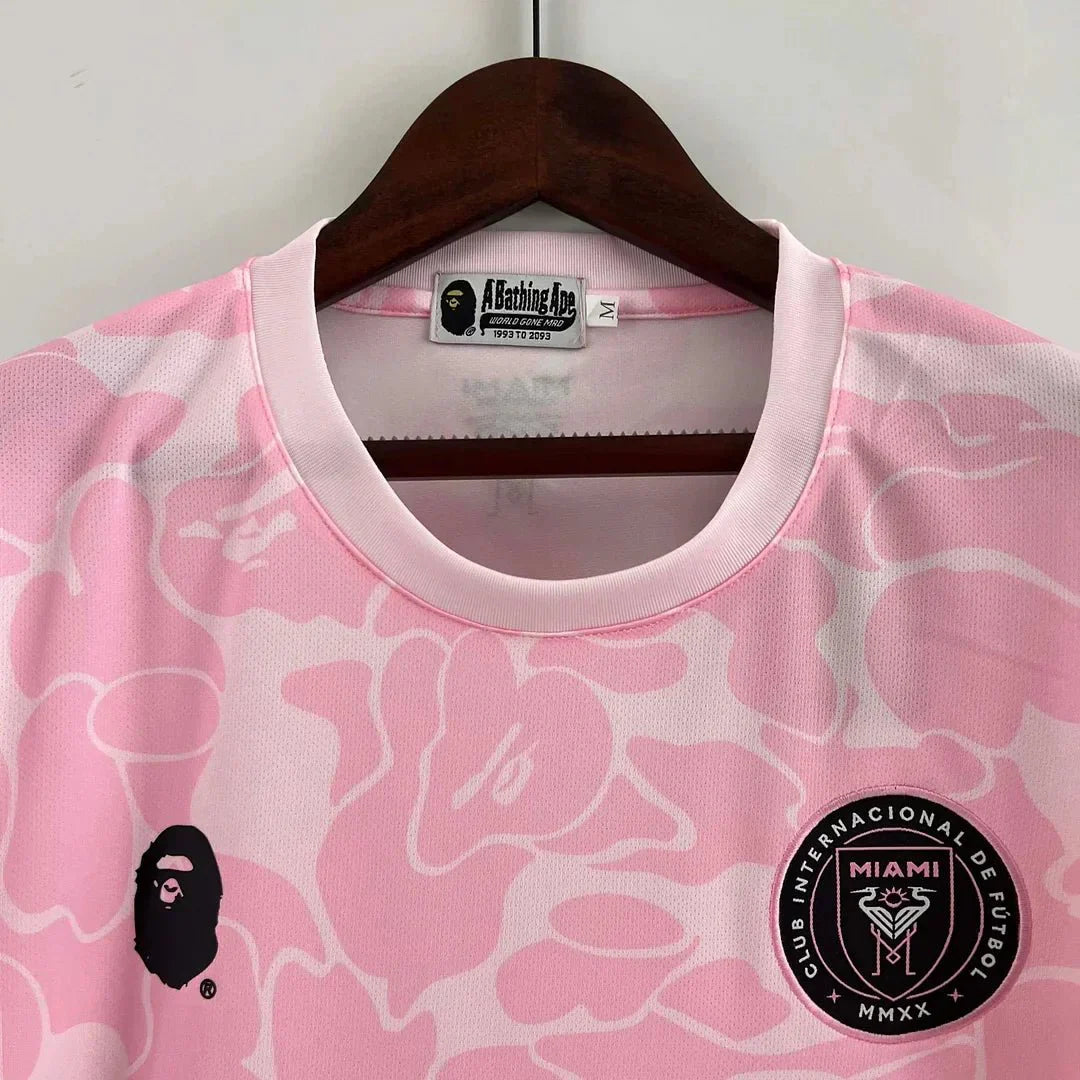 Edición especial rosa del Inter Miami X Bathing Ape 2023/2024