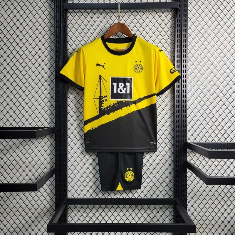 Ensemble domicile Dortmund taille enfant 2023/2024 (maillot + short)