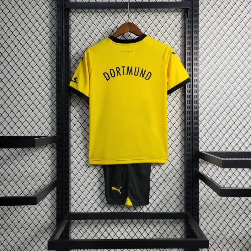 Ensemble domicile Dortmund taille enfant 2023/2024 (maillot + short)