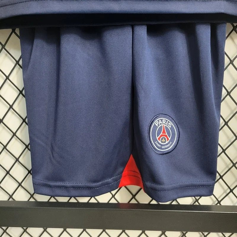 Conjunto de fútbol de local del PSG Paris Saint-Germain 2023/2024 (camiseta + pantalón corto)