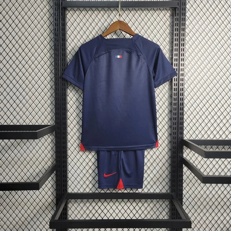 Camiseta de fútbol local del PSG Paris Saint-Germain 2023/2024, talla para niños, calidad tailandesa 1:1