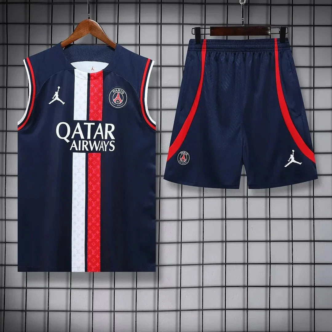 Conjunto de entrenamiento previo al partido del PSG Paris Saint-Germain X Lv 2023/2024 