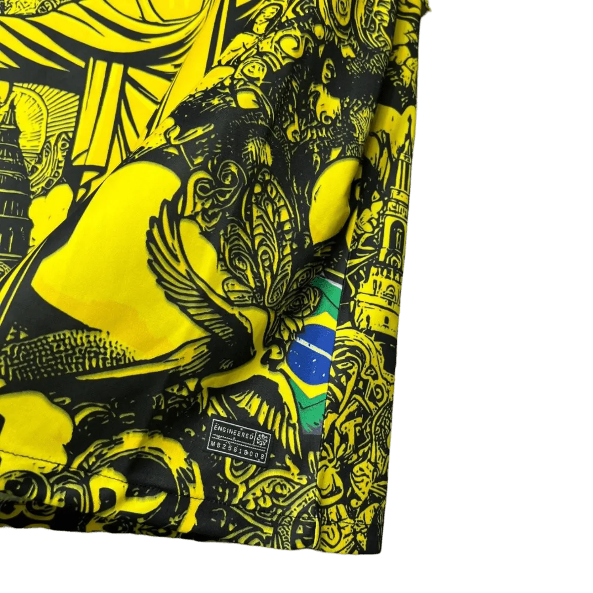 2024/2025 Brazil X Christ Yellow Special Edition kit - Fan version