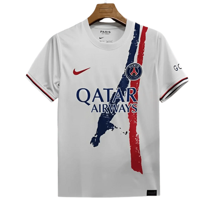 Camiseta visitante blanca del PSG 2024/2025 