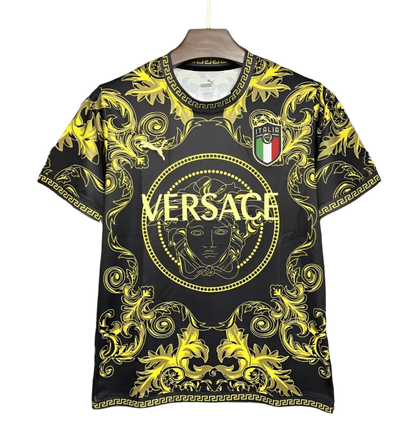 Kit Édition Spéciale Italie x Versace Black Gold 2024/2025 - Version Fan 