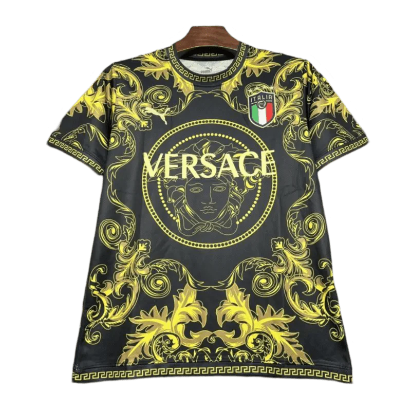 Kit Édition Spéciale Italie x Versace Black Gold 2024/2025 - Version Fan 