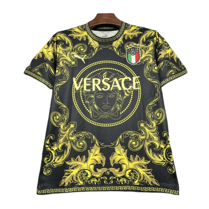 Kit Édition Spéciale Italie x Versace Black Gold 2024/2025 - Version Fan 