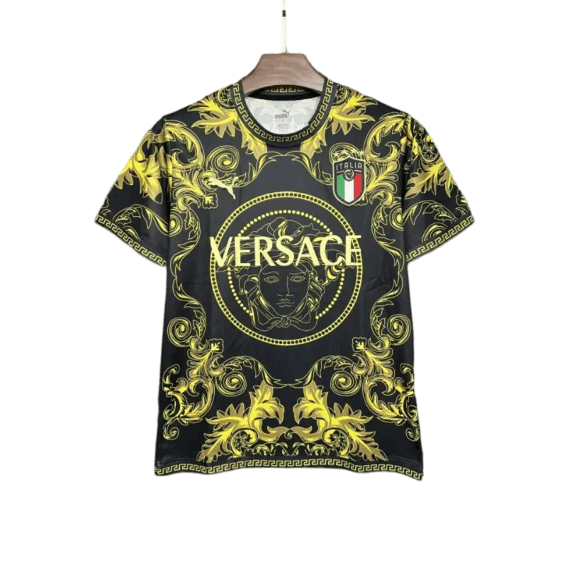 Kit Édition Spéciale Italie x Versace Black Gold 2024/2025 - Version Fan 