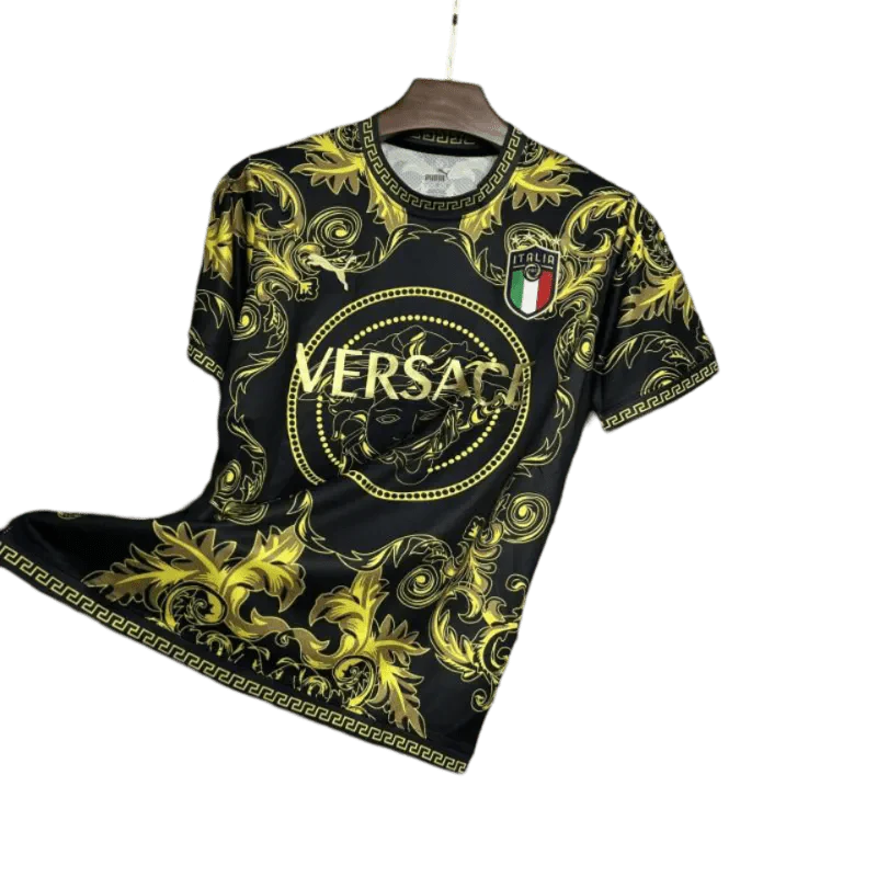 Kit Édition Spéciale Italie x Versace Black Gold 2024/2025 - Version Fan 