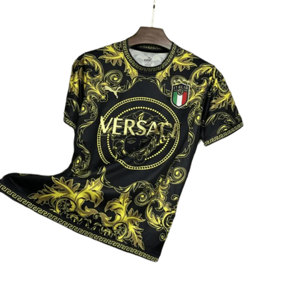 Kit Édition Spéciale Italie x Versace Black Gold 2024/2025 - Version Fan 