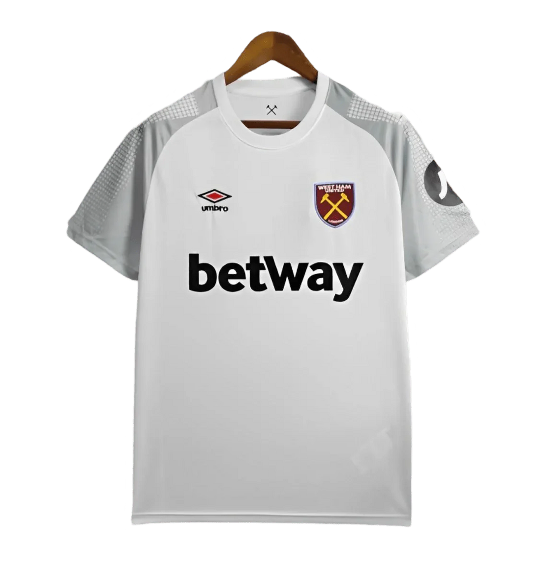 Camiseta de visitante blanca del West Ham United 2024/2025 