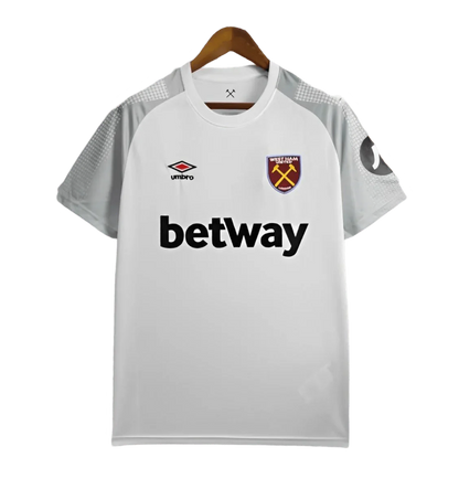 Camiseta de visitante blanca del West Ham United 2024/2025 