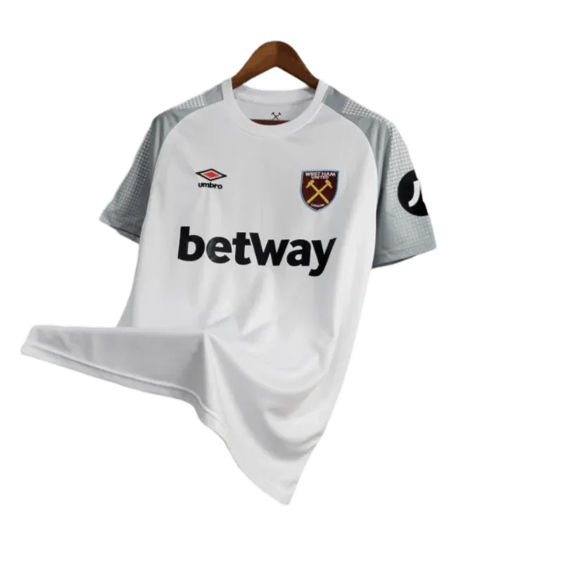 Camiseta de visitante blanca del West Ham United 2024/2025 