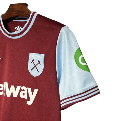 Maillot domicile West Ham United 2024/2025