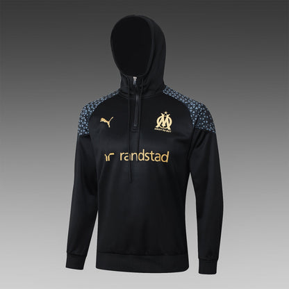 Marseille 23-24 | Black | Tracksuit Hoodie