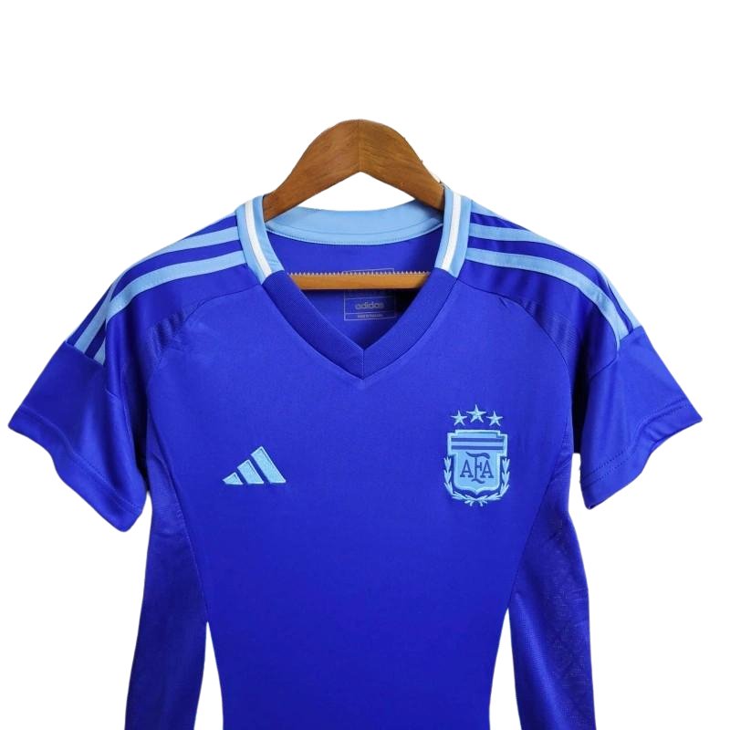 Camiseta visitante de Argentina 22/23 para mujer - Versión para aficionados