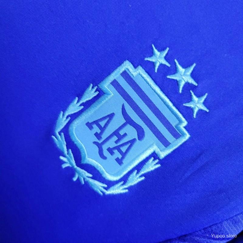 Camiseta visitante de Argentina 22/23 para mujer - Versión para aficionados