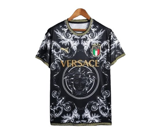 Kit noir Italie x Versace édition spéciale 22/23 - Version Fan