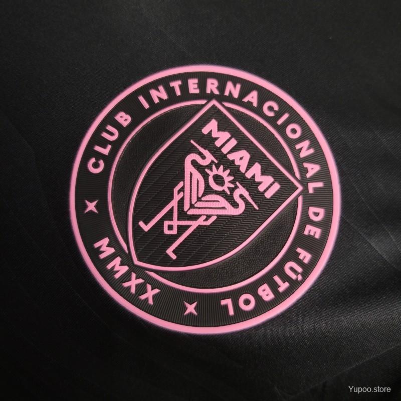 23-24 Inter Miami Away Kit negro - Versión jugador 