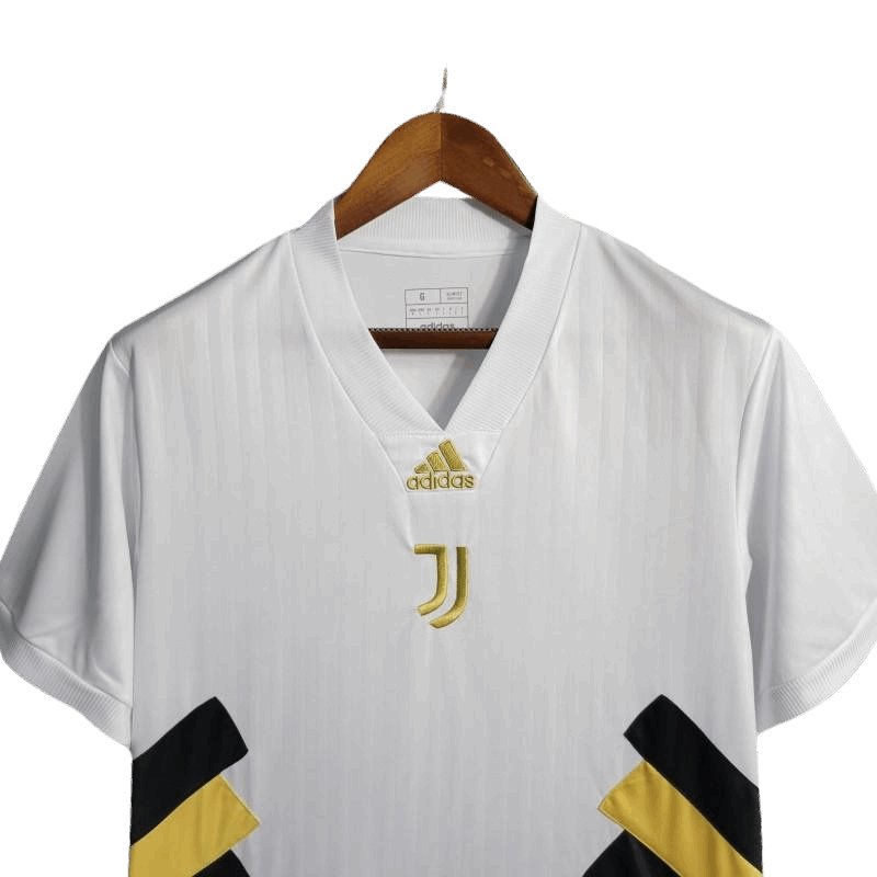 Kit Juventus 23-24 White Icon Embroidery Logo Édition spéciale - Version supporter