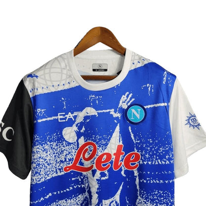 Camiseta edición especial azul del Napoli &quot;Maradona&quot; 23-24 - Versión para aficionados