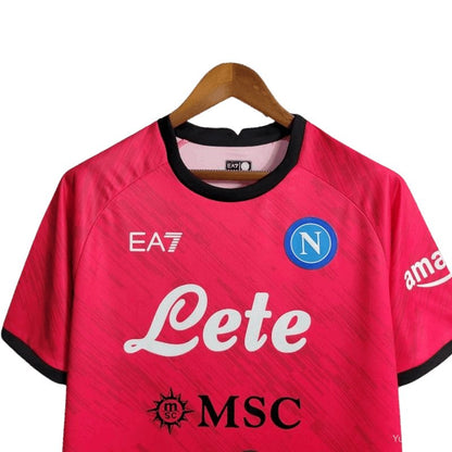 23-24 Napoli Face Game Lozano Kit rojo - Versión para aficionados