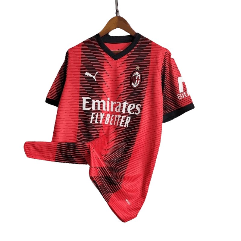 Camiseta local del AC Milan 23/24 - Versión para aficionados