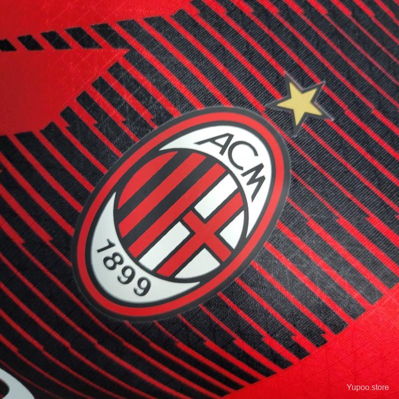 Camiseta local del AC Milan 23/24 - Versión para jugadores