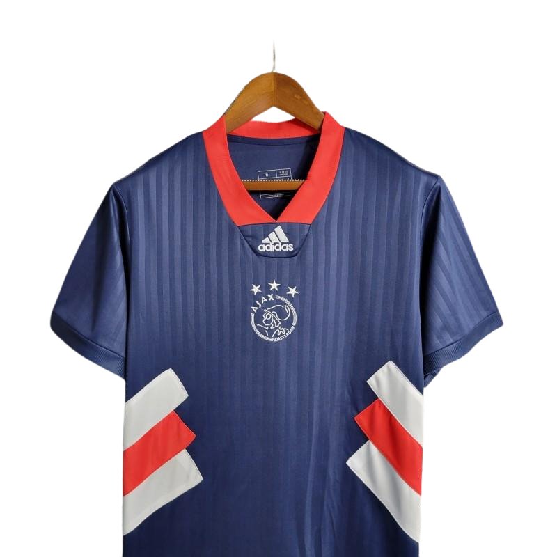 Kit azul Ajax Icon 23/24 con logotipo bordado - Versión para aficionados