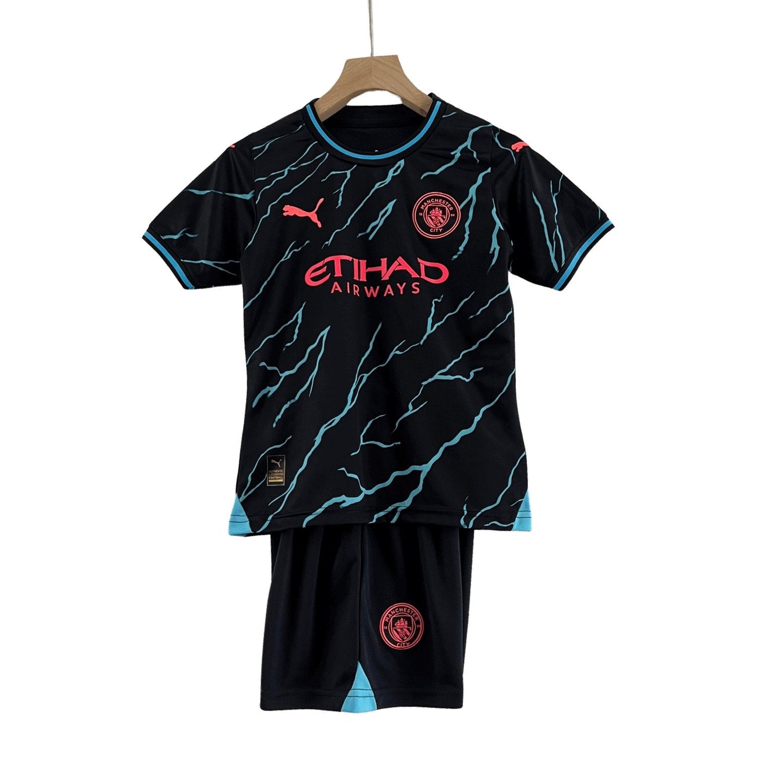 Maillot 3ème enfant des Sky Blues 23/24