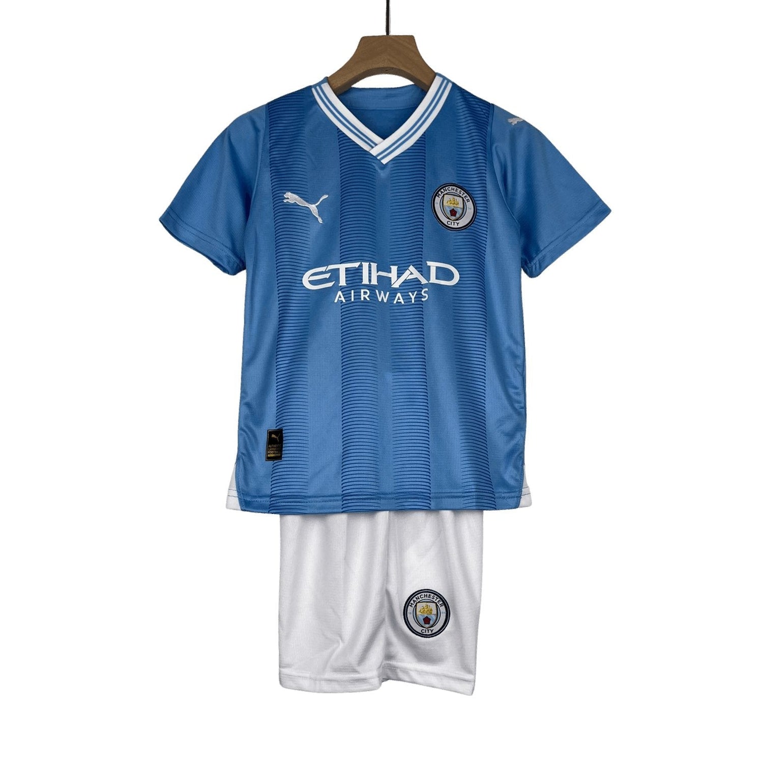 Maillot domicile des Sky Blues 23/24 pour enfants