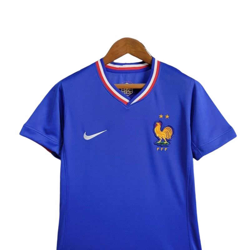 Maillot domicile féminin de la France EURO 2024 – Version supporter