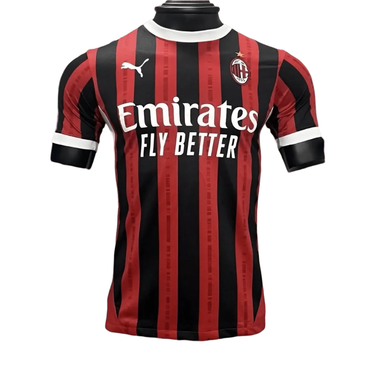 Camiseta de local del AC Milan 24/25 - Versión para jugadores 