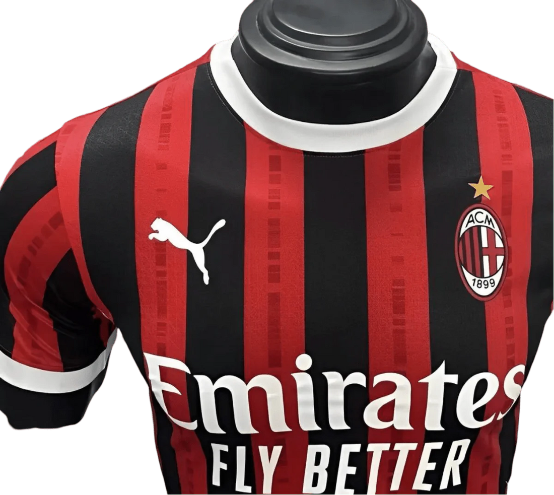 Camiseta de local del AC Milan 24/25 - Versión para jugadores 