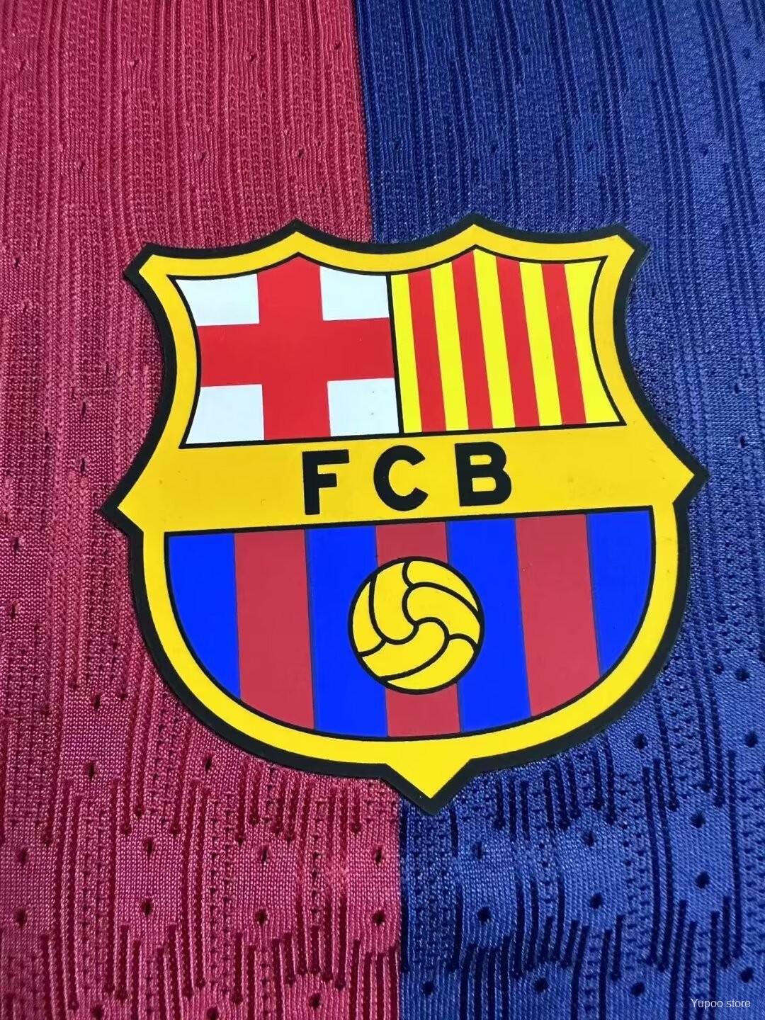 Camiseta de local del Barcelona 24/25 - Versión de jugador - Tienda 365djerseys