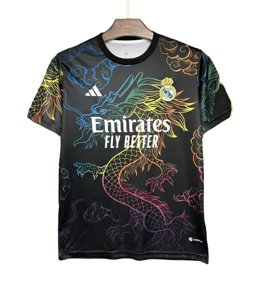 Kit especial del dragón multicolor negro de Los Blancos 24/25 - Versión para aficionados | Tienda 365djerseys