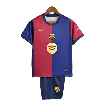 24/25 Kids Barcelona Home 125th Anniversary Jersey