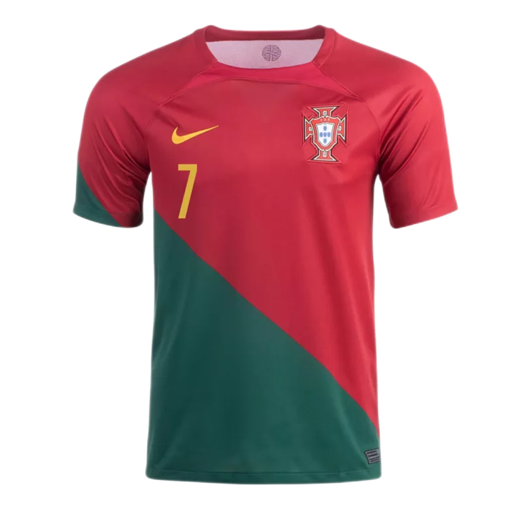 Camiseta local de Portugal RONALDO 7 Copa del Mundo 2022